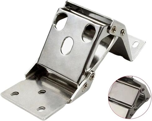304 Stainless Steel Folding Cabinet Door Hinge 1Pcs in Saudi Arabia