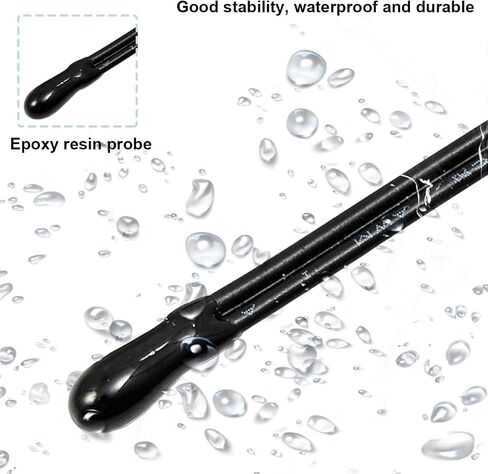 مسبار درجة حرارة الثرمستور 10 PCS مع XH2.54-2p Plug 3950 B قيمة استشعار مؤقتة للإبوكسي 15.7 بوصة لثلاجة مكيف الهواء ، الفريزر ، ترموستات (40 سم) in Saudi Arabia