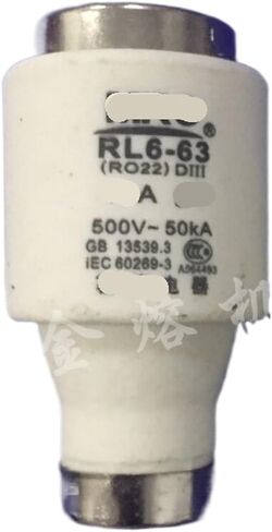 Fuse RO22 50A 63A 5SB E33 RL6-63 RL93 500V Spiral R022(32A) in Saudi Arabia
