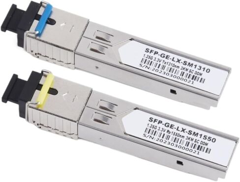 1Pair Gigabit Fiber SFP Module 1000M SC 1.25G 1310nm/1550nm Single Mode A+B Fiber Module(20KM) in Saudi Arabia
