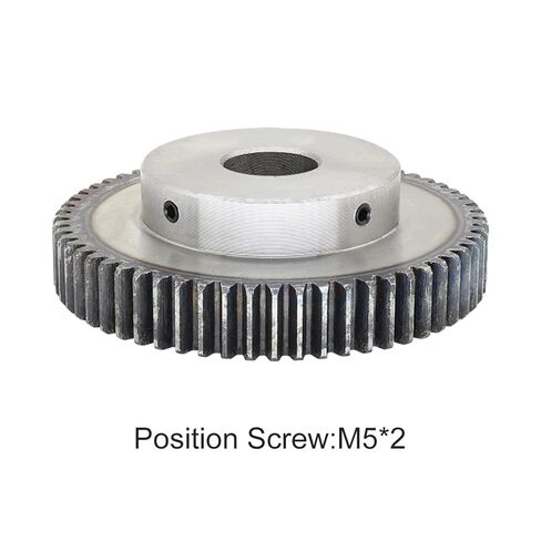 أجهزة ترس للدوران الميكانيكي 1PCS 1.5M60T تحفيز العتاد 12/15/16/17/17 ملم ترس تروس الصلب منخفض الكربون (17 مم) in Kuwait