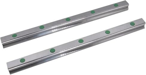 HGR20 HGR15 HGR25 Square Linear Guide Rail 2PC+4PCS HGH20CA/HGW20CC HGH15CA FLANG SLIDE BLOCK (2RAIL 4HGH20CA ، 1200MM) in Kuwait
