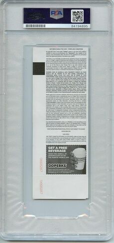 تم توقيع Jed Hoyer MLB Ticket PSA/DNA Slabbed Chicago Cubs - بطاقات موقعة بالبيسبول in Saudi Arabia