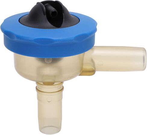 PSU AIR AUT OFF VALVE COW MLIMKING MACHER VALVE VALVE مع مستشعر التدفق الذكي لمعدات حلب مزرعة الألبان ، مواد PSU صحية متينة 107x105mm (أسود) in Saudi Arabia