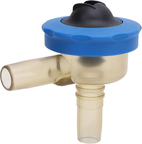 PSU AIR AUT OFF VALVE COW MLIMKING MACHER VALVE VALVE مع مستشعر التدفق الذكي لمعدات حلب مزرعة الألبان ، مواد PSU صحية متينة 107x105mm (أسود) in Saudi Arabia