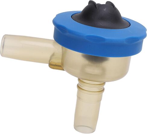 PSU AIR AUT OFF VALVE COW MLIMKING MACHER VALVE VALVE مع مستشعر التدفق الذكي لمعدات حلب مزرعة الألبان ، مواد PSU صحية متينة 107x105mm (أسود) in Saudi Arabia
