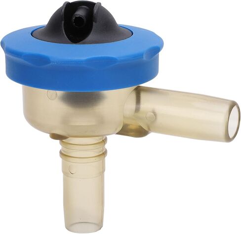 PSU AIR AUT OFF VALVE COW MLIMKING MACHER VALVE VALVE مع مستشعر التدفق الذكي لمعدات حلب مزرعة الألبان ، مواد PSU صحية متينة 107x105mm (أسود) in Saudi Arabia