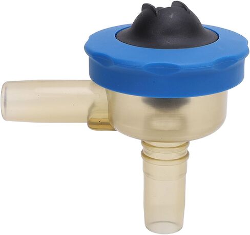 PSU AIR AUT OFF VALVE COW MLIMKING MACHER VALVE VALVE مع مستشعر التدفق الذكي لمعدات حلب مزرعة الألبان ، مواد PSU صحية متينة 107x105mm (أسود) in Saudi Arabia