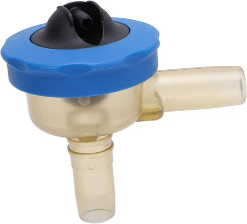 PSU AIR AUT OFF VALVE COW MLIMKING MACHER VALVE VALVE مع مستشعر التدفق الذكي لمعدات حلب مزرعة الألبان ، مواد PSU صحية متينة 107x105mm (أسود) in Saudi Arabia