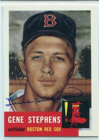 Gene Stephens تم توقيع بطاقة أرشيف Topps - بطاقات موقعة للبيسبول in Saudi Arabia