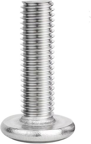10pcs M6 x 40mm Crotters Untersunk Cap Cap Allen Bolts Kit ، نغمة فضية 304 مسامير من الفولاذ المقاوم للصدأ الأثاث رفوف رف in Kuwait