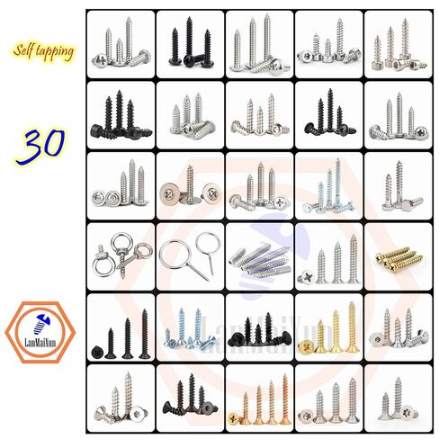 200pcs M2 × 10mm 304 الزر الفولاذ المقاوم للصدأ غطاء رأس قبعة قبعة التنصت الذاتي ، مسامير خشبية in Kuwait