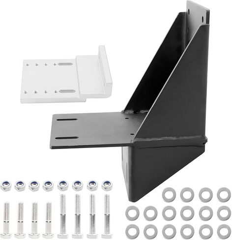 Pontoon Edge Mount Kit Compatible with Talon Shallow Water Anchors, Heavy Duty Steel Mount with Under Deck Support Plate, Replaces 1810225 in Saudi Arabia