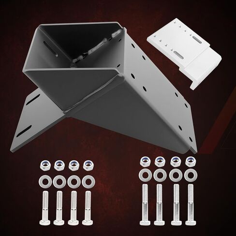 Pontoon Edge Mount Kit Compatible with Talon Shallow Water Anchors, Heavy Duty Steel Mount with Under Deck Support Plate, Replaces 1810225 in Saudi Arabia