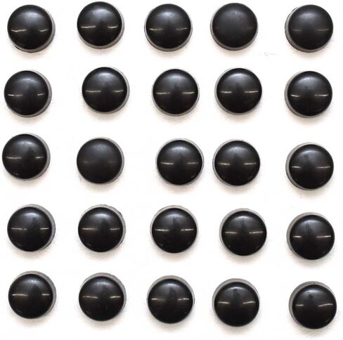 غطاء صامتة القارب 2083112 | Hex Head 3/8 Inch Black (مجموعة من 25) in Saudi Arabia
