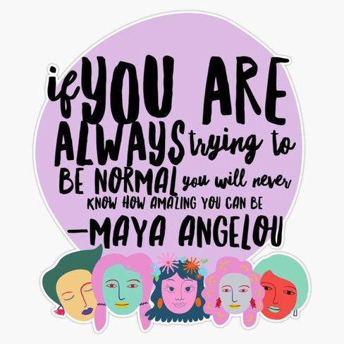 نسخة من Maya Angelou Inspirational Life QUOTE PUMPER Sticker Vinyl Decal 5 " in Saudi Arabia