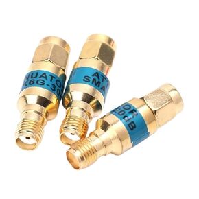 1PCS 2W DC-6GHz ، SMA Male to SMA Female Coansial RF Entenuator 1-30dB SMA موصلات ثابتة مطلي بالذهب (30 ديسيبل) in Kuwait