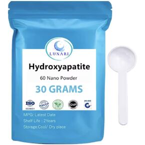 99.5 ٪ مسحوق نانو هيدروكسيباتيت نقي لدخول معجون الأسنان DIY ، وتبييض الأسنان وصابون صابون 30 غراما in Kuwait