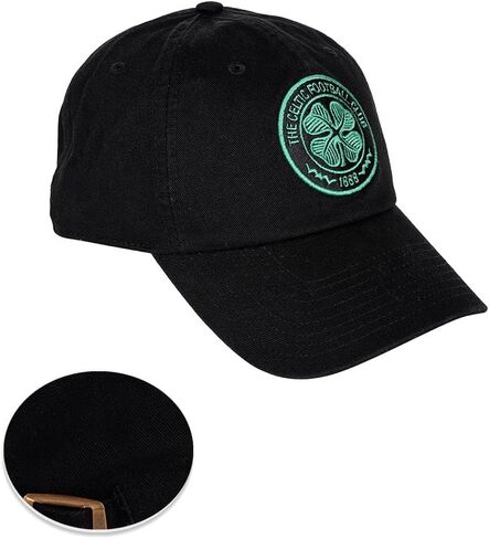 Desert Cactus Celtic FC Baseball Hat Scottish Bhoys Celts Football Football Brimmed Brimmed Servidered Hats Cap Capable Capal Close Comple (Style C1) Black in Saudi Arabia