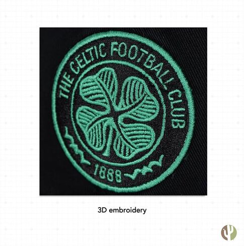 Desert Cactus Celtic FC Baseball Hat Scottish Bhoys Celts Football Football Brimmed Brimmed Servidered Hats Cap Capable Capal Close Comple (Style C1) Black in Saudi Arabia