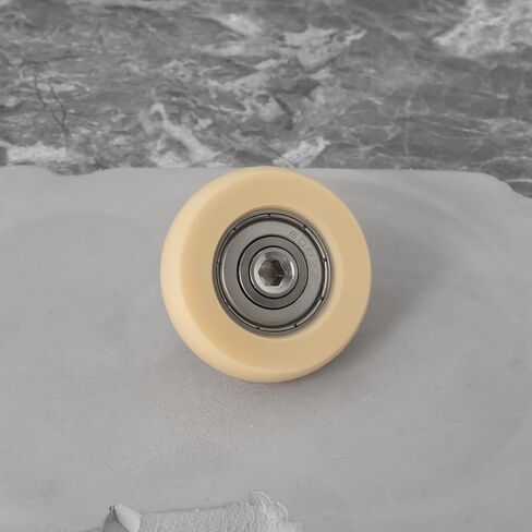 2pcs Rowing Machine Seat Wheel Nylon Roller Wheel With Bearing 8x36x10mm POM Drawer Slide Roller Track Wheel with M8 Thread in Saudi Arabia