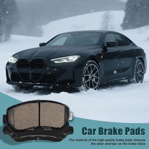 HYFTJYZ Front Ceramic Disc Brake Pads HZ-1375 For Volkswagen Passat Tiguan Audi Q3 Quattro Limited in Kuwait