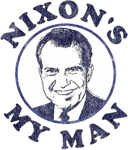 Cafepress Nixon's My Man T Shirt Mug 11 أوقية (325 مل) قدح القهوة السيراميك in Kuwait