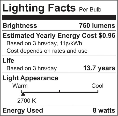GE LED + LED Backup Battery LED مصابيح LED ، A21 مصباح الطوارئ القابل لإعادة الشحن لانقطاع التيار الكهربائي + مصباح يدوي ، أبيض ناعم (2 عبوة) in Saudi Arabia