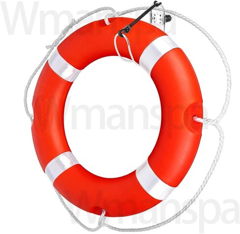 Stainless Steel Life Ring Buoys Holder and Safety Emergency Whistles Kit Horseshoe Bracket Plastic Mount Well in Saudi Arabia