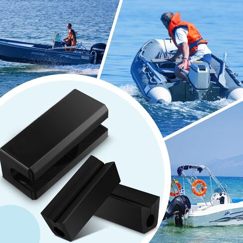Transom Saver Support and 2 Pcs Trailering Motor Locks Boat Motor Outboard Transom Saver Support Parts for Single Ram Trim and Tilt Systems Outboards Engines, Rubber, Black in Saudi Arabia