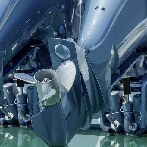 Transom Saver Support and 2 Pcs Trailering Motor Locks Boat Motor Outboard Transom Saver Support Parts for Single Ram Trim and Tilt Systems Outboards Engines, Rubber, Black in Saudi Arabia