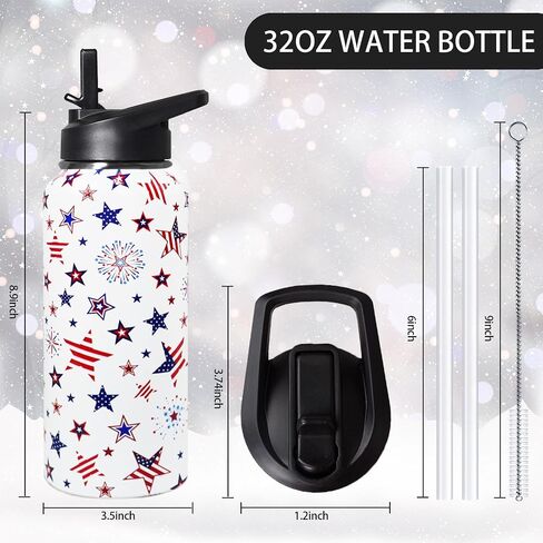 32oz Checkered Stainless Insulated Aater Water Bottle with Straw,Checkered Gym Hiking Sports Coffee Mug Cup Water Bottles,Checkered Gifts for Women,Checkered Decor Stuff Accessories in Saudi Arabia