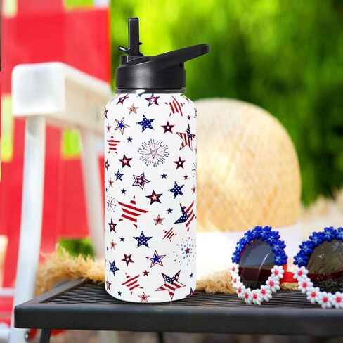 32oz Checkered Stainless Insulated Aater Water Bottle with Straw,Checkered Gym Hiking Sports Coffee Mug Cup Water Bottles,Checkered Gifts for Women,Checkered Decor Stuff Accessories in Saudi Arabia