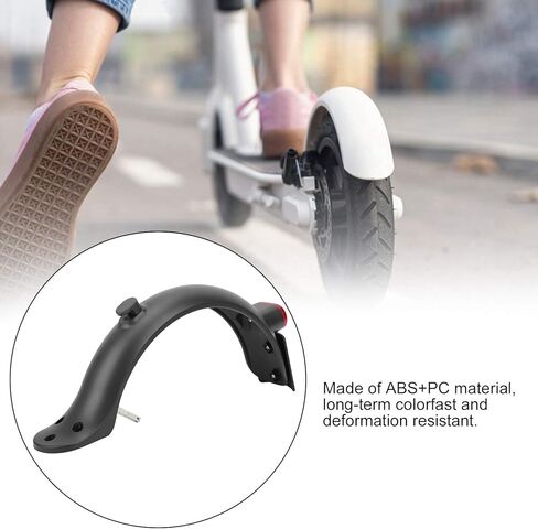 Scooter الكهربائية الخلفية Mudguard ، ABS PC PC الخلفية Mudguard Hook Tail Fixation Accessories لـ Xiaomi M365 Pro 2 أجزاء إصلاح الدراجات البخارية الكهربائية in Kuwait