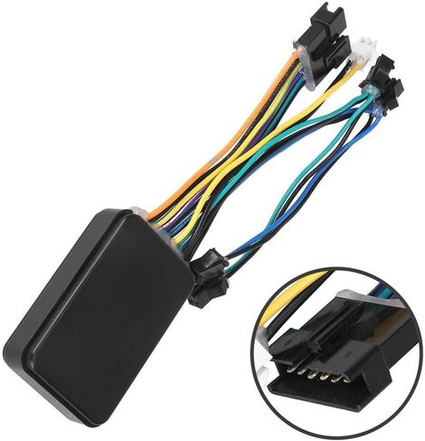 Electric Scooter Headlight Controller Module for KUGOO for Kukirin for G2 Pro Lightweight Plastic Light Control Board Replacement Part Compatible Accessory Black 35g in Kuwait