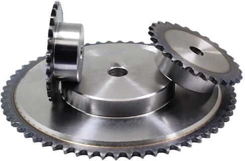 Pinion Hardware for Mechanical Rotation 1pcs 10-23Teeth 04C/25H Chain Gear Steel Industrial Sprocket Wheel Craft Hole 6mm Motor Chain Drive Sprocket(23 Teeth) in Saudi Arabia