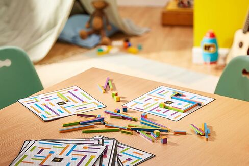 Learning Resources iTrax Critical Thinking Game - 69 Pieces, Ages 6+ Brainteaser Games for Kids, Develops Critical Thinking Skills, Board Games in Saudi Arabia