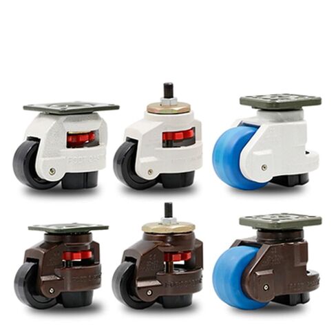 GD-40F 60F 80F LOAD 500KG Level Adjustment Wheel Properts Flow Super for Equipment Industrial Sasters (1PCS GD-80F) in Saudi Arabia