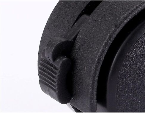 4Pcs 40mm 48mm Chair Wheel Furniture Caster M8 Screw with Brake Swivel Castor Wheels Replace(30mm) in Saudi Arabia