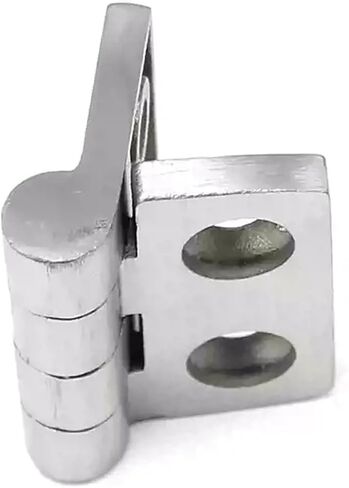 304 Stainless Steel Folding Door Hinge 180 Degrees Heavy-Duty 1Pcs(40x51x4.3mm) in Saudi Arabia