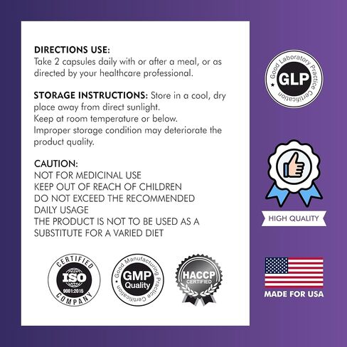 100 ٪ L -Leucine 2000mg ، استرداد العضلات والدعم ، غير الكائنات المعدلة وراثيًا ونباتي - 60 كبسولات نباتية in Kuwait
