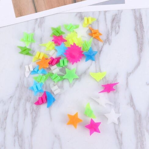 72Pcs Colorful Bike Spoke Beads Mixed Color Small Bicycle Wheel Spoke Decorations，Bike Components and Parts Spoke Decorations Spokes and Parts in Saudi Arabia
