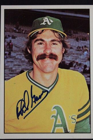 Phil Garner Oakland A 1975 SSPC #495 بطاقة موقعة نادرة 16L - MLB موقعة بطاقات البيسبول in Saudi Arabia