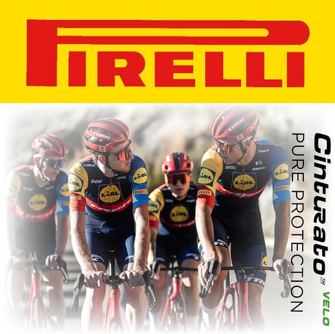 Pirelli Cinturato Velo TLR Reflective 28-622 700 × 28C Road Bike Tyre Protimate Ultimate Protection للثقة في الظروف القاسية متعددة الاستخدامات للمغامرات الطويلة (إطار واحد) in Saudi Arabia