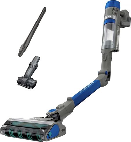 Shark IP1251 PowerDetect Cordless Stick Vacuum ، ترشيح HEPA ، وقت تشغيل 70 دقيقة ، السجاد والأرضية الصلبة ، كوب الغبار المحمول ، XL ، مثالي لشعر الحيوانات الأليفة ، البحرية (متجددة) in Kuwait