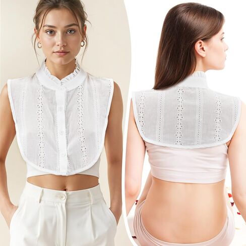 Jacquard Pure Cotton Fake Collar ، طوق مزيف قابل للفصل in Kuwait