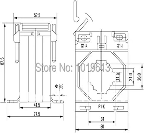 MES Current Transformer 60/5A مستشعر الحالي لمترى أمبير in Saudi Arabia