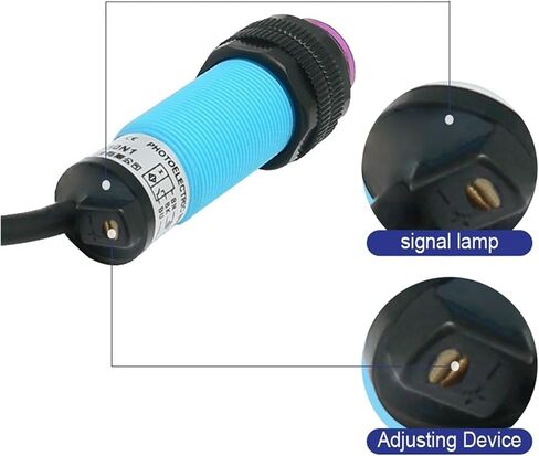 Waterproof Diffuse Switch photoelectric Sensor AE3F-DS30 Series with Short Circuit Protection NPN NO Detection Range 30 Cm in Saudi Arabia