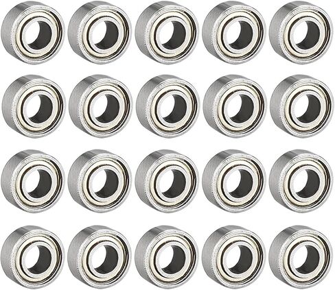 20pcs Deep Groove Ball Bearing 683ZZ Double Shield 3mm x 7mm x 3mm Carbon Steel Bearings in Saudi Arabia