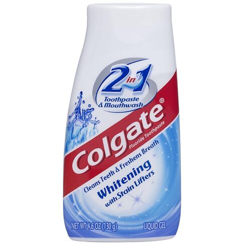 Colgate 2-in-1 Whitening With Stain Lifters Toothpaste 4.60 Oz (6 Packs) in Kuwait